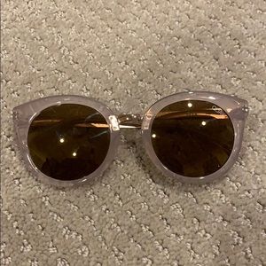 Quay blush sunglasses
